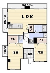 アドバンス新検見川の物件間取画像